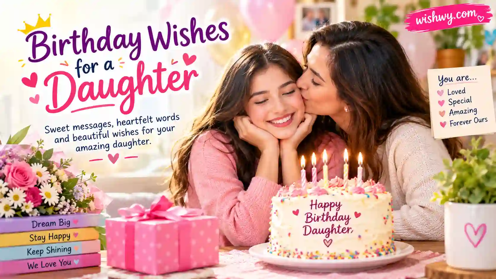 Birthday Wishes for a Daughter