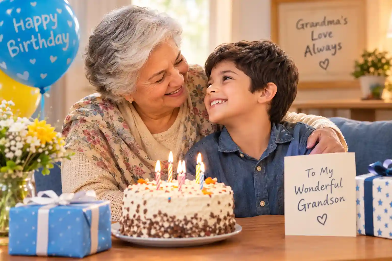 Birthday Wishes for Grandson From Grandma
