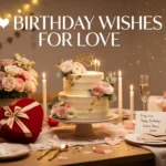 Birthday Wishes for Love