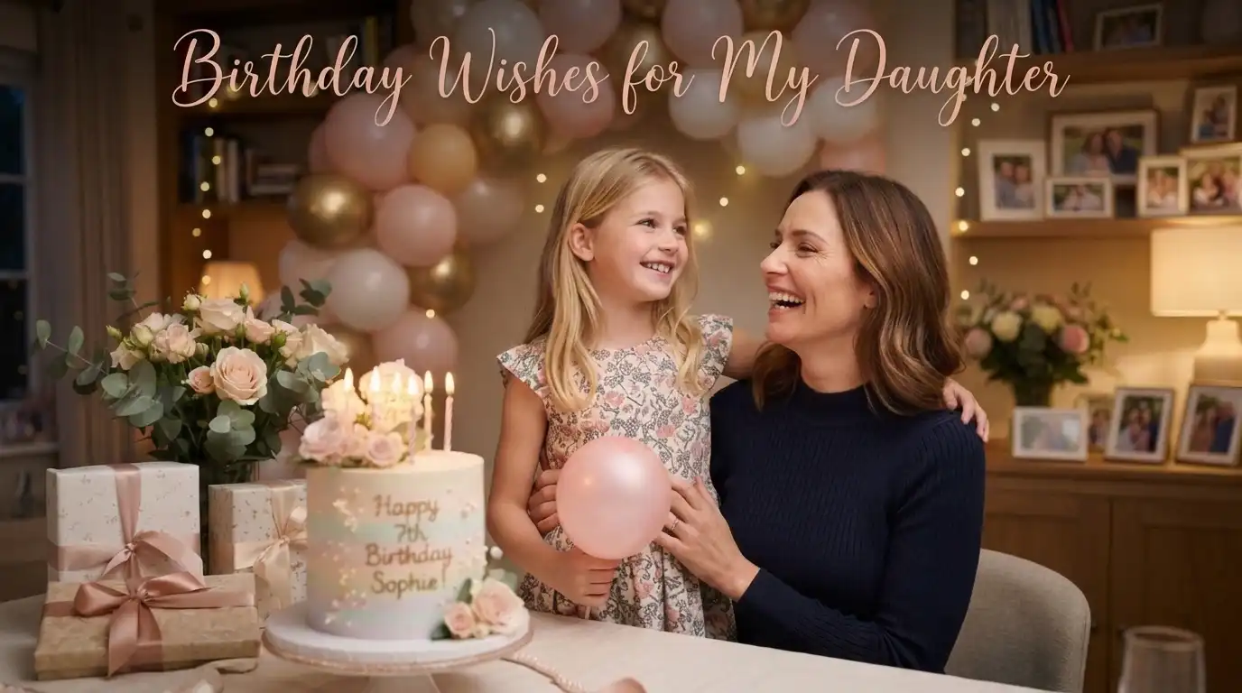 Birthday Wishes for My Daughter