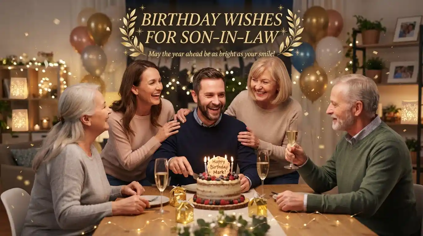 Birthday Wishes for Son-In-Law