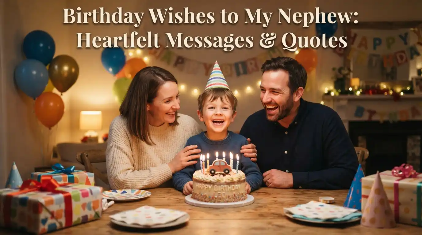 Birthday Wishes to My Nephew