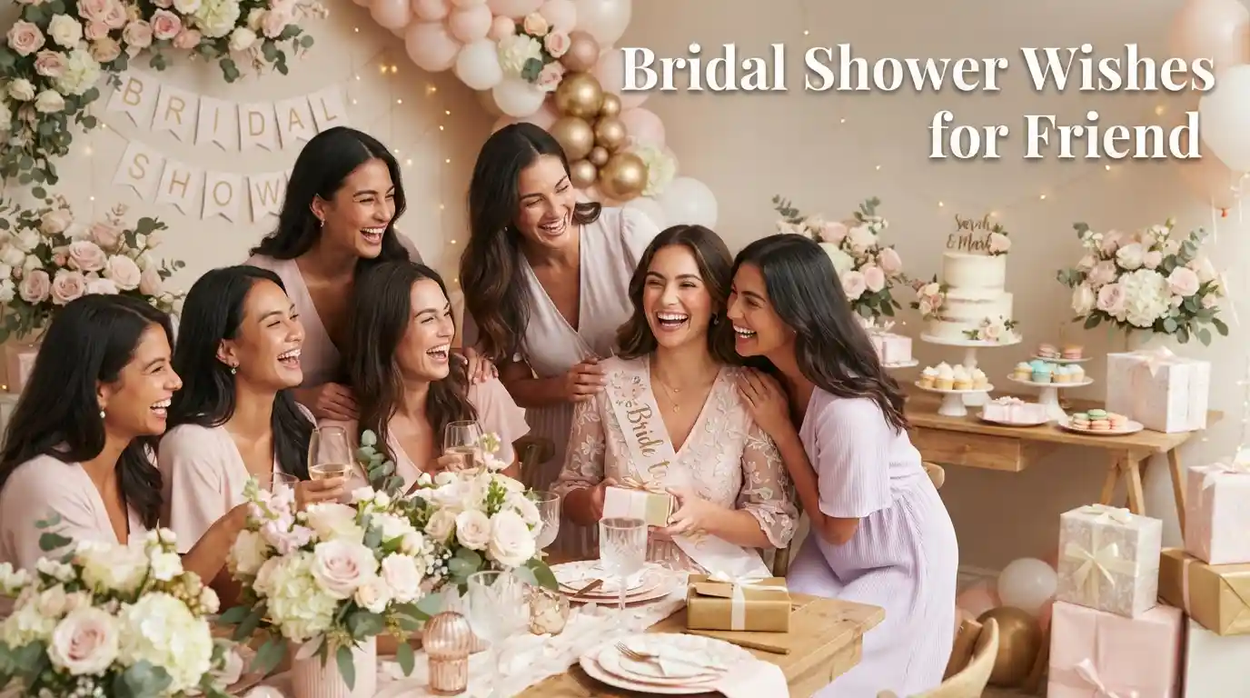 Bridal Shower Wishes for Friend