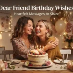 Dear Friend Birthday Wishes