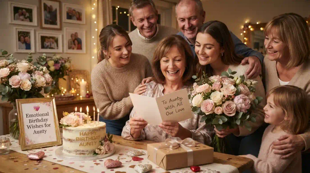 Emotional Birthday Wishes for Aunty