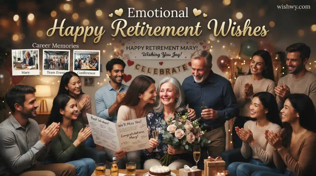Emotional Happy Retirement Wishes