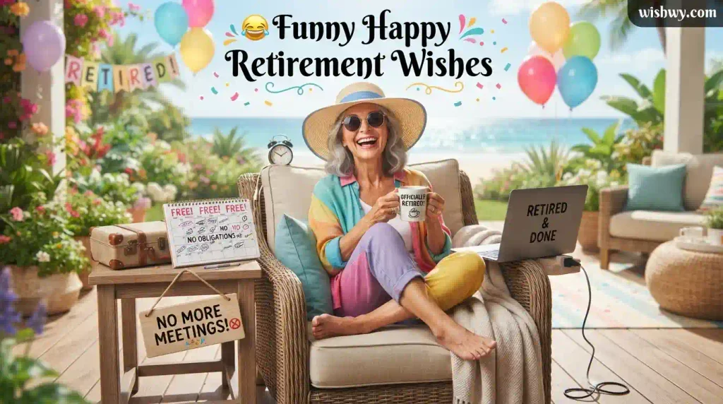 Funny Happy Retirement Wishes