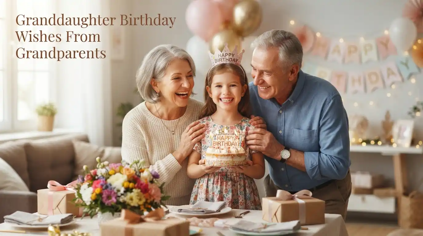 Granddaughter Birthday Wishes from Grandparents