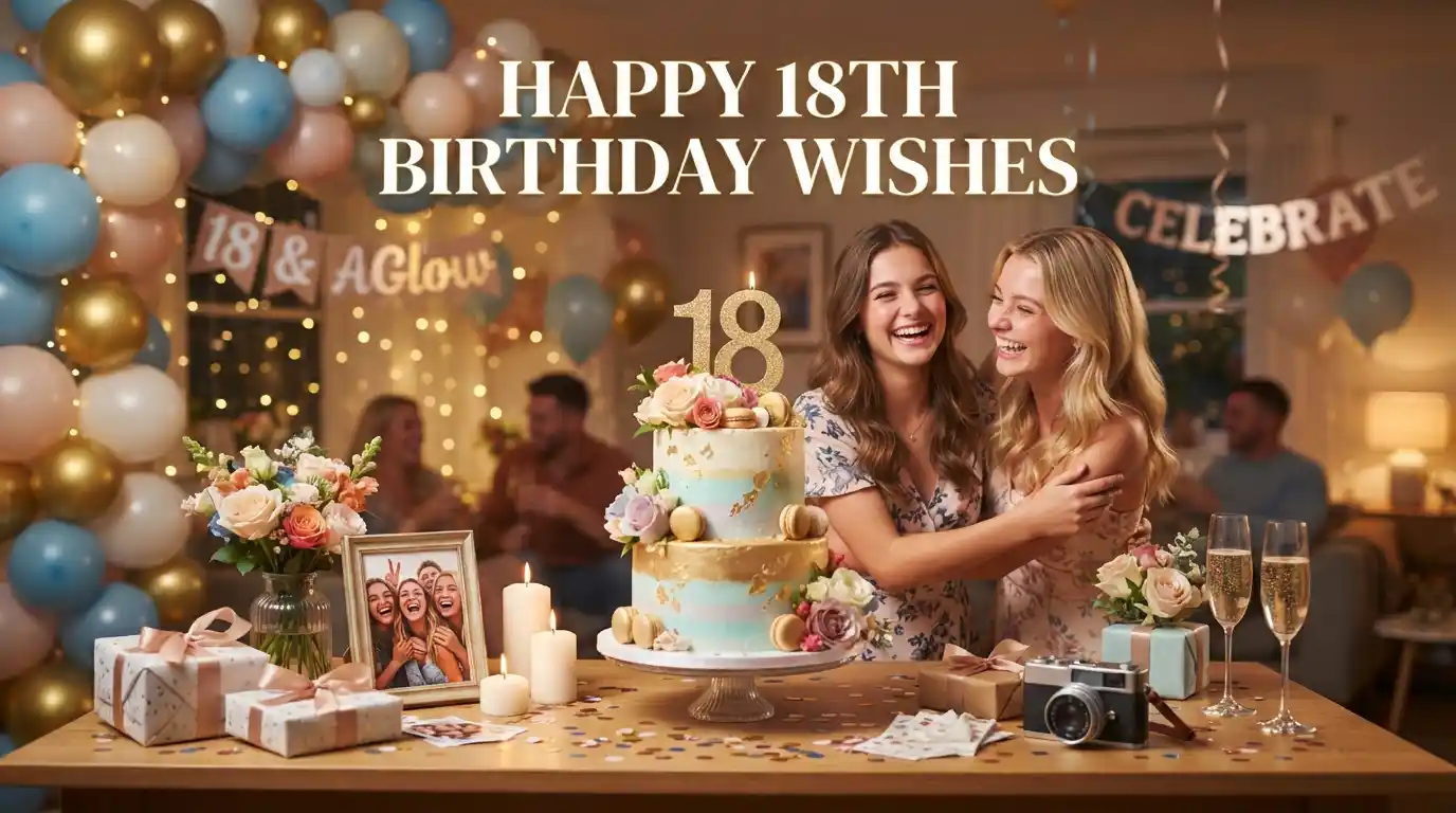 Happy 18th Birthday Wishes