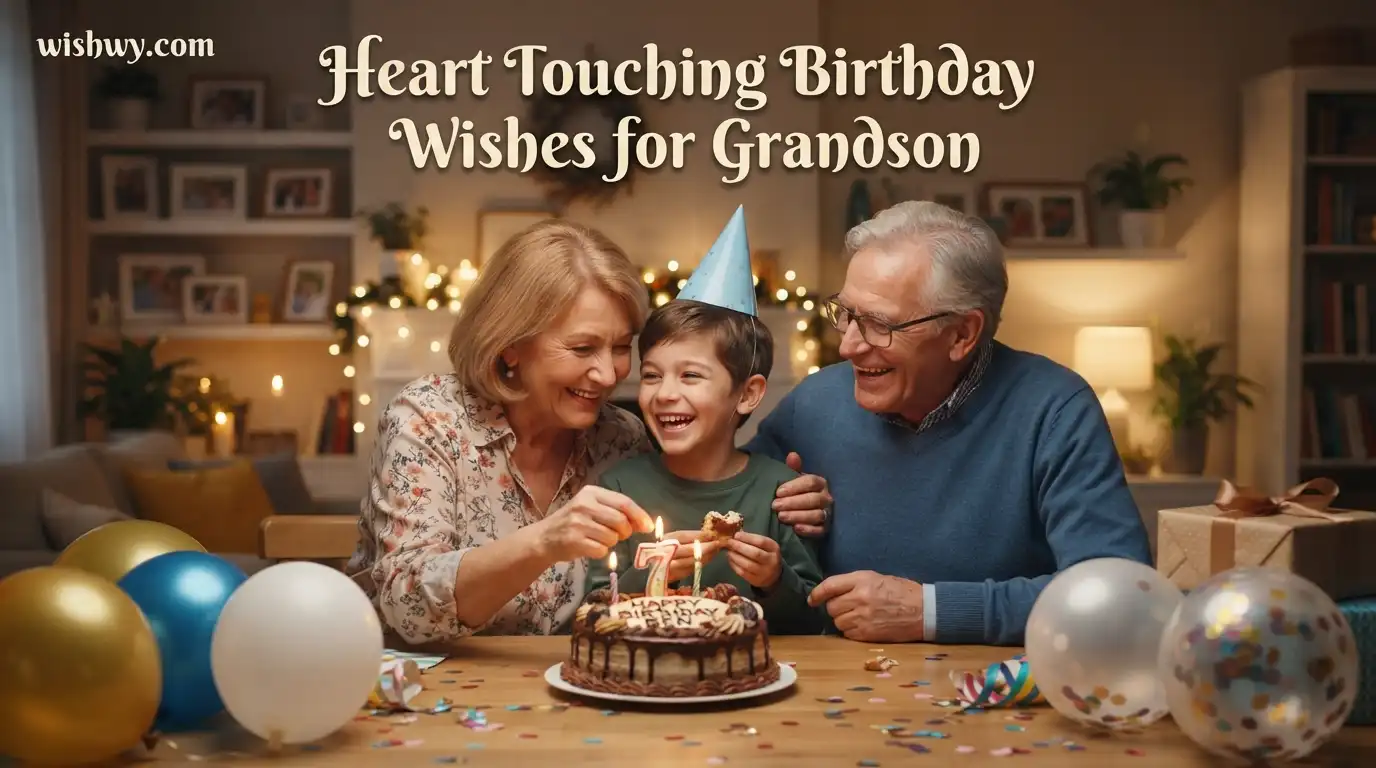 Heart Touching Birthday Wishes for Grandson