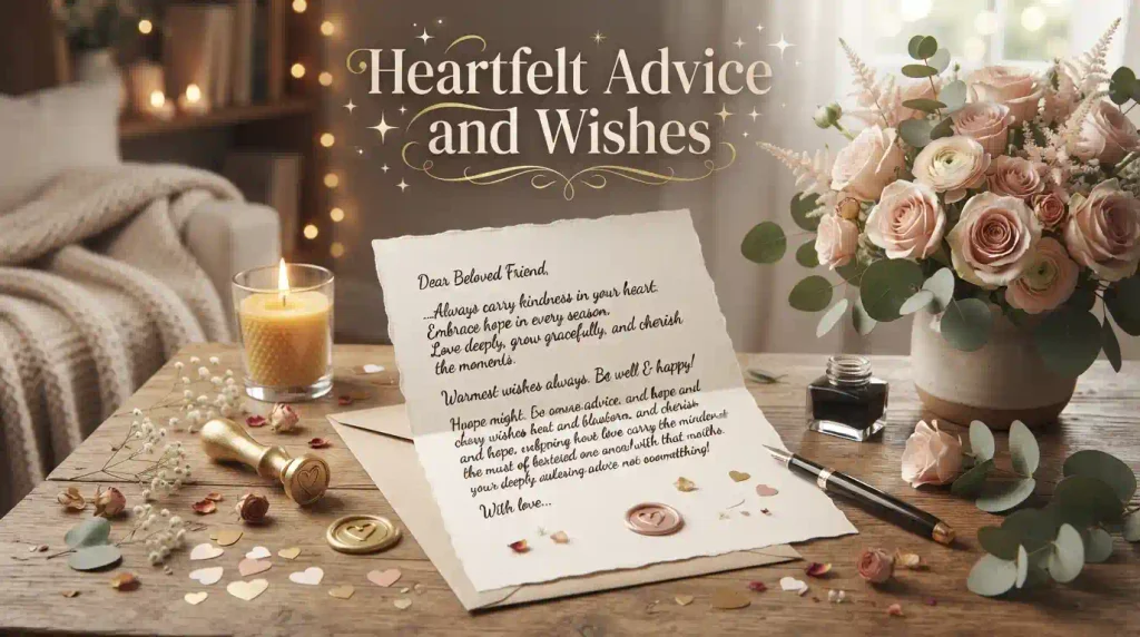 Heartfelt Advice and Wishes