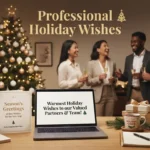 Professional Holiday Wishes