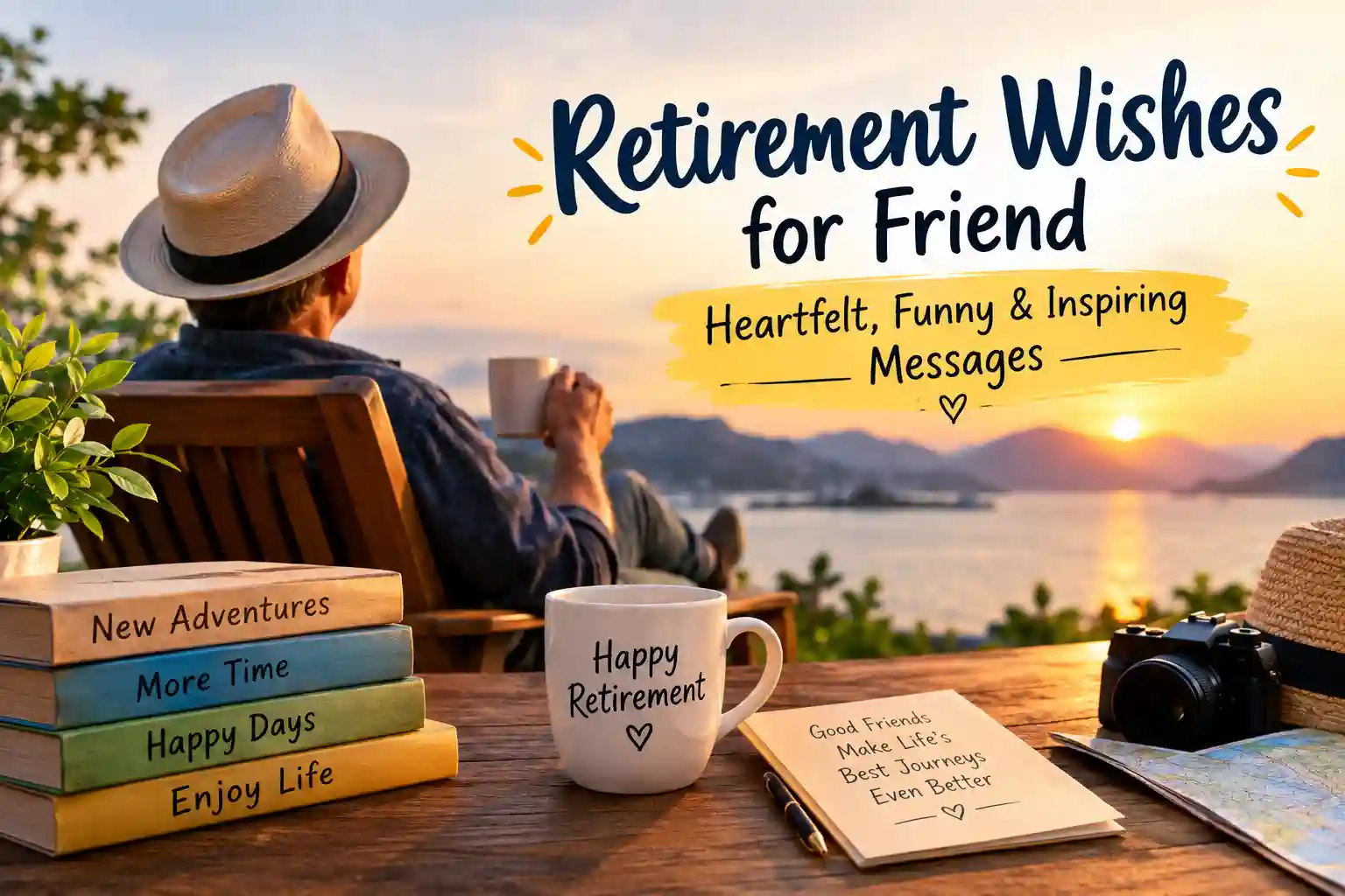 Retirement Wishes for Friend