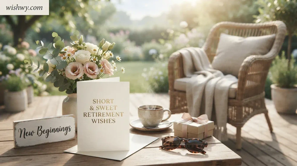 Short & Sweet Retirement Wishes