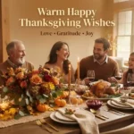 Warm Happy Thanksgiving Wishes