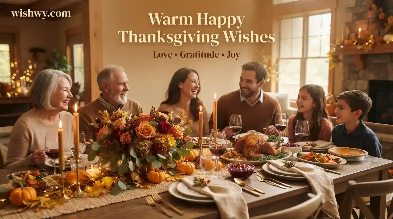 Warm Happy Thanksgiving Wishes