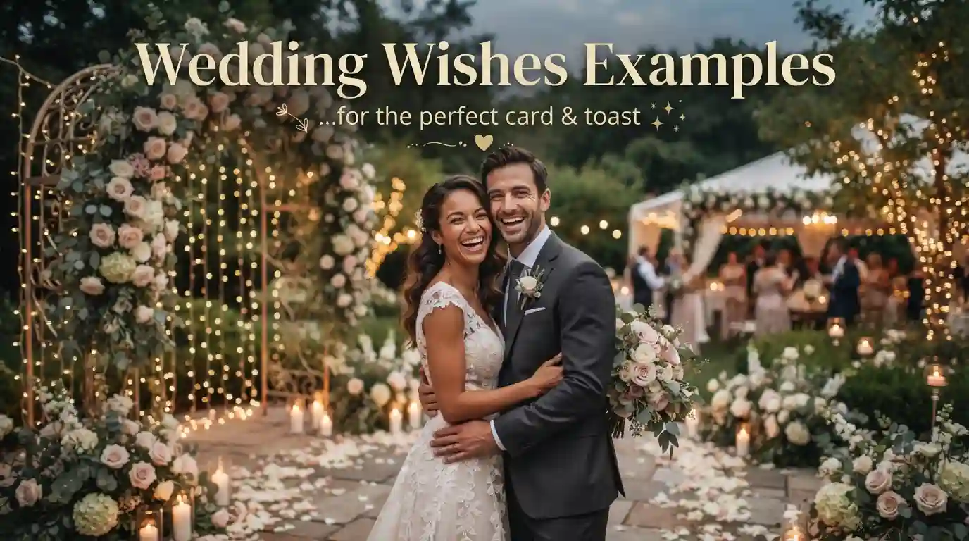 Wedding Wishes Examples