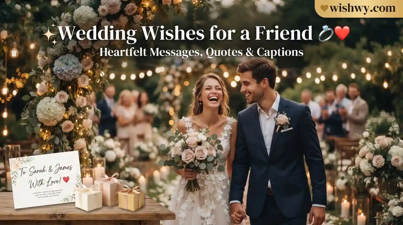 Wedding Wishes for a Friend